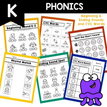 Kindergarten No Prep Packet Summer Review Kindergarten End of Year Review, image 3