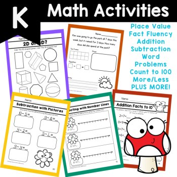 Kindergarten No Prep Packet Spring May Kindergarten Early Finishers, image 2