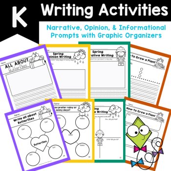 Kindergarten No Prep Packet Spring May Kindergarten Early Finishers, image 3