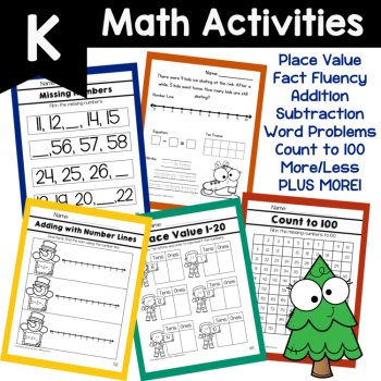 Kindergarten Winter Break Packet Worksheets Kindergarten Early Finishers, image 2