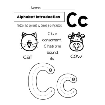 Alphabet Introduction Pages-Letter of the Week, Letters Pre-K & Kindergarten, image 2