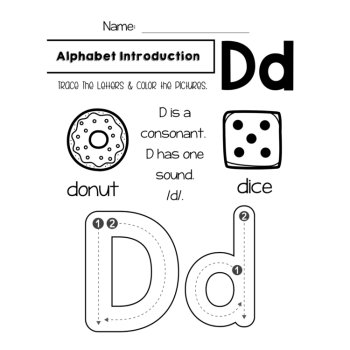 Alphabet Introduction Pages-Letter of the Week, Letters Pre-K & Kindergarten, image 3