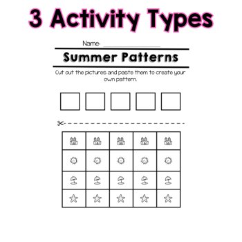 Pattern Activities Pattern Recognition Worksheets Patterns for Preschool & K, image 4