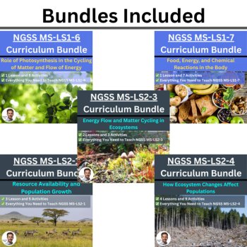New York Science - MS. Matter and Energy in Organisms and Ecosystems Bundle, image 2