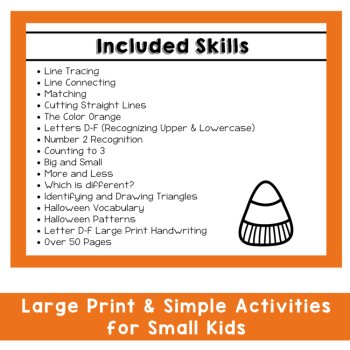 Preschool Halloween activities 3 years old Preschool Curriculum Pre-K Age 3, image 2