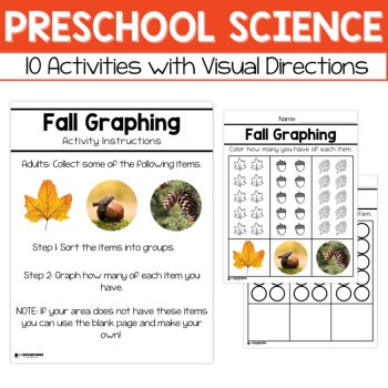 Preschool Science Apples, Leaves & Fall- Fall Preschool Lessons-Pre-K Science, image 4