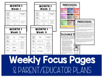Preschool Curriculum Homeschool Pre-K Lesson Plans TK Preschool Worksheets, image 2