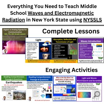 New York Science Middle School - MS. Waves and Electromagnetic Radiation Bundle, image 3
