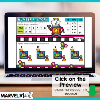 x 7 Multiplication Facts Practice - Digital Activities - Multiplication Fluency, image 4