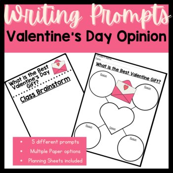 Valentines Opinion Writing | Valentine's Day No Prep Writing Centers | February, image 2