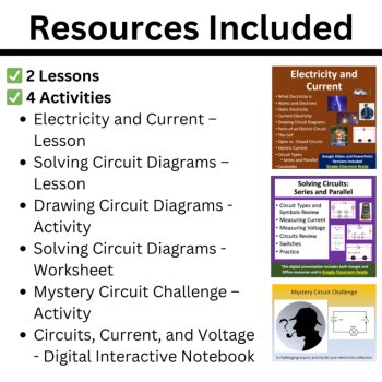 MS-PS3-6 Electrical Currents and Circuits BUNDLE | NYSSLS | Circuits, Voltage, image 2