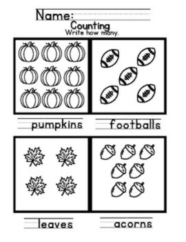 Fall Activities • Beginning of the Year • Kindergarten & Pre-K, image 3