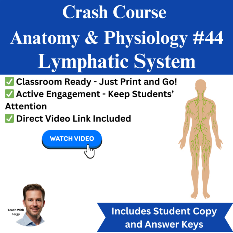 Crash Course ANATOMY & PHYSIOLOGY #44: Lymphatic System