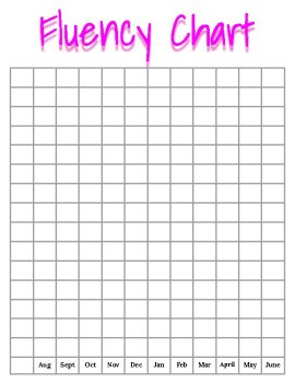Year Long Fluency Binder-Monthly Goal Setting with Scaffolds & Weekly Tracker, image 2