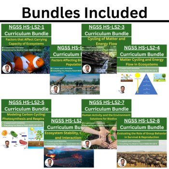 HS-LS2 Ecosystems: Interactions, Energy, and Dynamics BUNDLE | Curriculum, image 2
