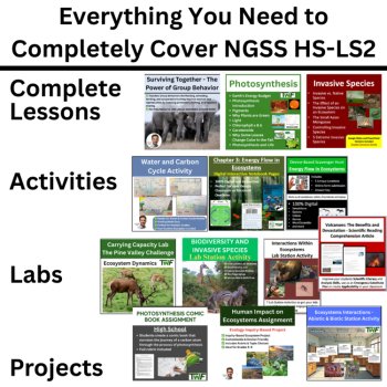 HS-LS2 Ecosystems: Interactions, Energy, and Dynamics BUNDLE | Curriculum, image 3