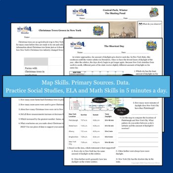 December 4th Grade Morning Work/Bell Ringer/Enrichment | The New York Daily | ELA/SS Integrated, image 3