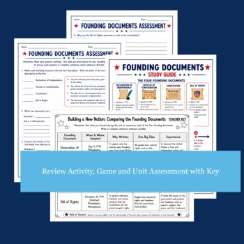 U.S.A. Founding Documents Unit | United States Founding | Grades 4, 5, 6, image 4