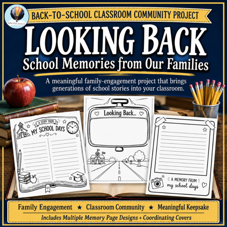 Back-to-School Family Engagement Activity | Parent Memory Book | Community Building