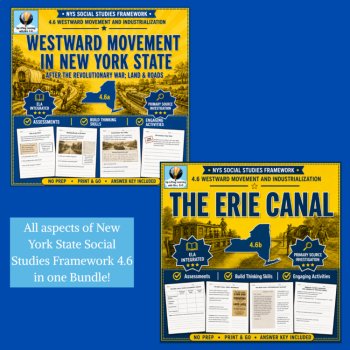 Westward Movement and Industrialization Bundle | New York State Social Studies 4.6, image 2