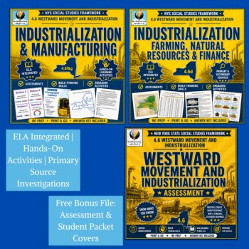 Westward Movement and Industrialization Bundle | New York State Social Studies 4.6, image 4