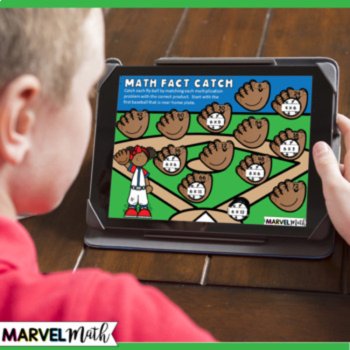 x 6 Multiplication Facts Practice - Digital Activities - Multiplication Fluency, image 2