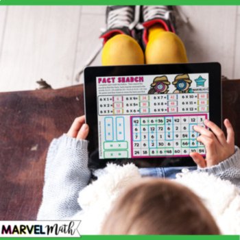x 6 Multiplication Facts Practice - Digital Activities - Multiplication Fluency, image 3