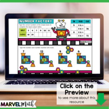 x 6 Multiplication Facts Practice - Digital Activities - Multiplication Fluency, image 4