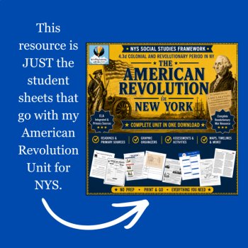 The American Revolution Student Packet - NYS SS Framework 4.3d, image 2