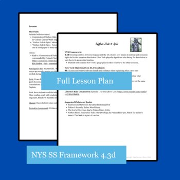 Nathan Hale and Spies in New York - NYS SS Framework 4.3d American Revolution, image 2
