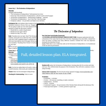 Declaration of Independence NYS SS Framework 4.3d American Revolution, image 2