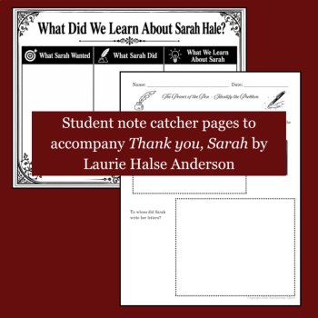 Sarah Hale | Persuasive Writing | Thanksgiving | Primary Source Connection| Grades 3-5, image 2