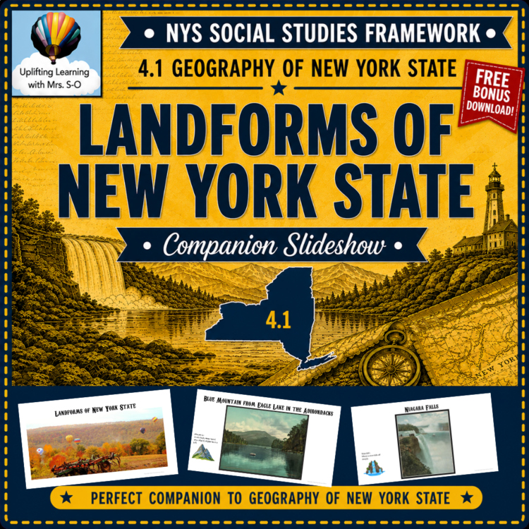 Geography of New York State Landforms of New York Slide Show | Framework 4.1
