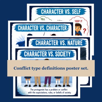 Types of Conflict in Literature | Focus Unit | Grade 3, Grade 4, Grade 5, image 4
