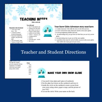 Seasonal Winter Writing & Craft Projects | Winter Bulletin Board | Grades 3-5, image 2