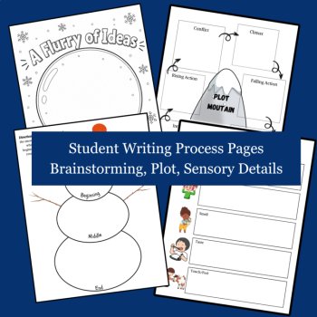 Seasonal Winter Writing & Craft Projects | Winter Bulletin Board | Grades 3-5, image 3