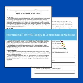 Boston Massacre Primary Source Investigation | American Revolution Series | Grades 4, 5, 6, image 2