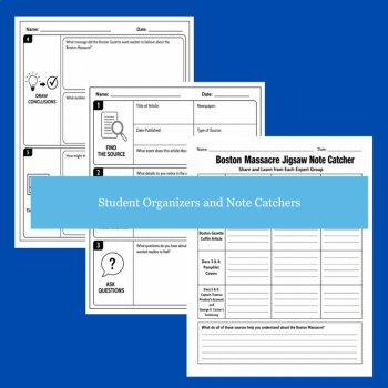 Boston Massacre Primary Source Investigation | American Revolution Series | Grades 4, 5, 6, image 4