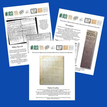 Working with Primary Source Documents | Types of Primary Sources, image 3