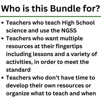 HS-LS2-2 Factors Affecting Biodiversity & Populations BUNDLE | Biodiversity, image 4