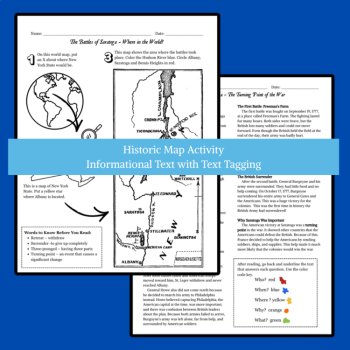 Battle of Saratoga:Turning Point of the War | American Revolution Series | Grades 4, 5, 6, image 3