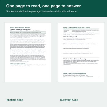 High School Science Sub Plans | 10 No-Prep Real-World Reading + CER Activities, image 2