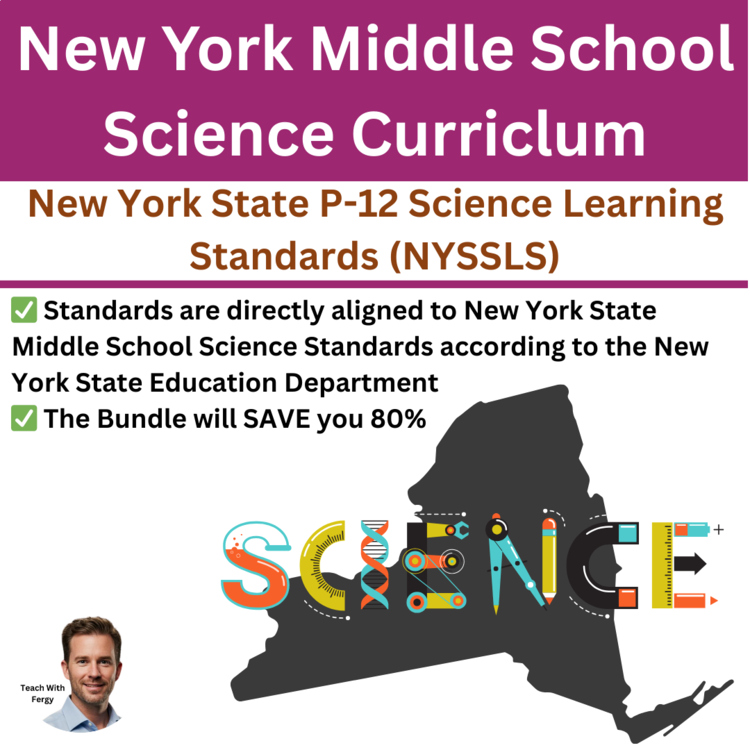 New York State Science Middle School Science Curriculum Bundle | NYSSLS