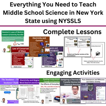 New York State Science Middle School Science Curriculum Bundle | NYSSLS, image 3