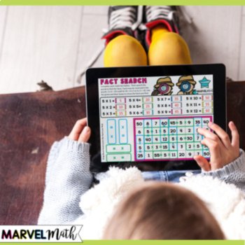 x 5 Multiplication Facts Practice - Digital Activities - Multiplication Fluency, image 3
