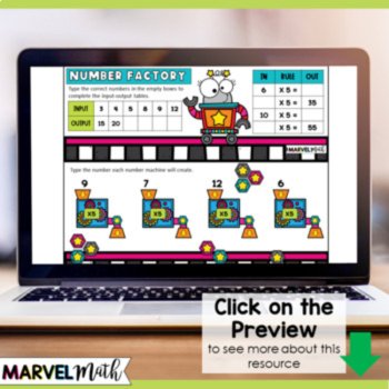 x 5 Multiplication Facts Practice - Digital Activities - Multiplication Fluency, image 4
