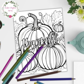 Fall Pumpkins Quotes Coloring Pages Binder Covers Posters Fast Finishers, image 2
