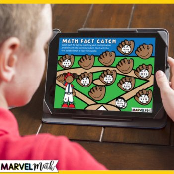 x 4 Multiplication Facts Practice - Digital Activities - Multiplication Fluency, image 2