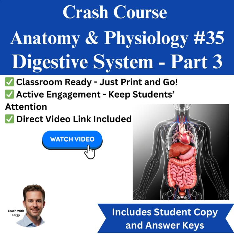 Crash Course ANATOMY & PHYSIOLOGY #35: Digestive System - Part 3
