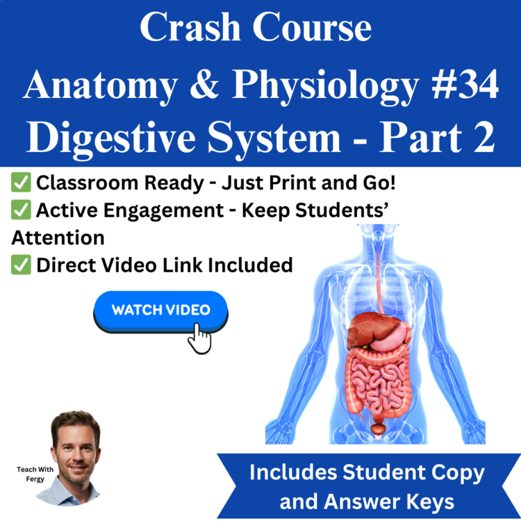 Crash Course ANATOMY & PHYSIOLOGY #34: Digestive System - Part 2
